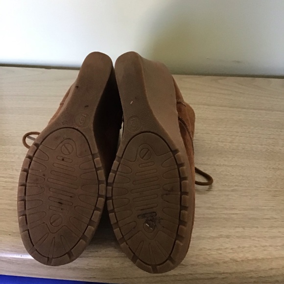 Rust Wedge Bootie - Picture 4 of 7